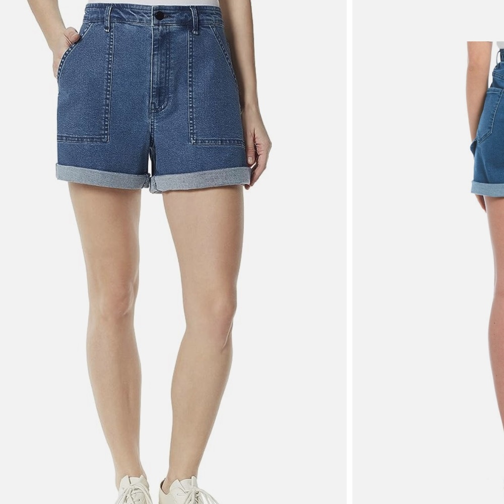 Capistrano Stretch High Rise Jean Shorts